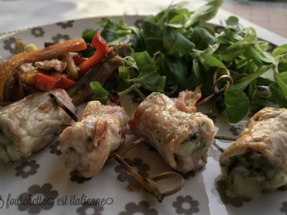 Bombette pugliese, Involtinis au barbecue