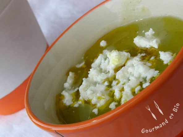 Soupe froide de courgettes à la féta