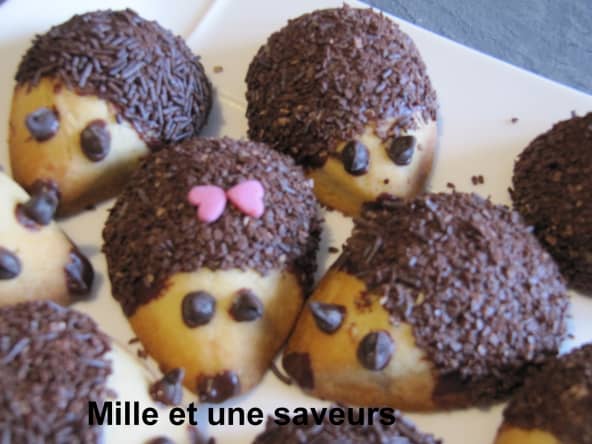 Petits hérissons en vadrouille à préparer en cuisine avec les enfants