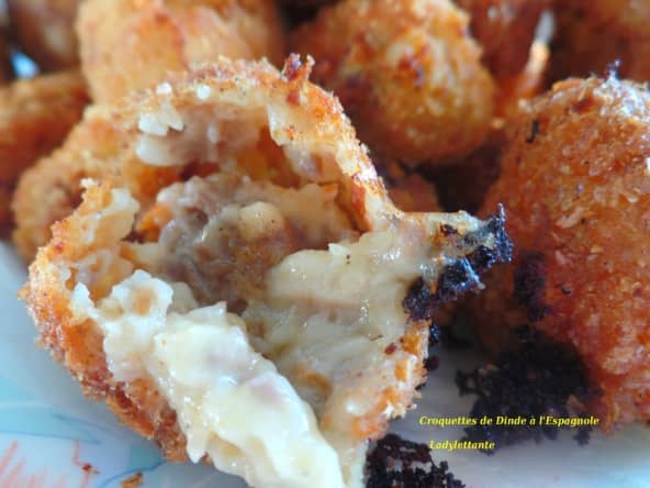 Croquettes de dinde à l'espagnole au chorizo piquant