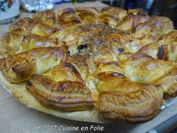 Tarte soleil façon pizza