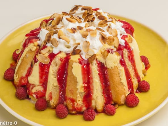 Charlotte aux framboises d'après le Chef Simon