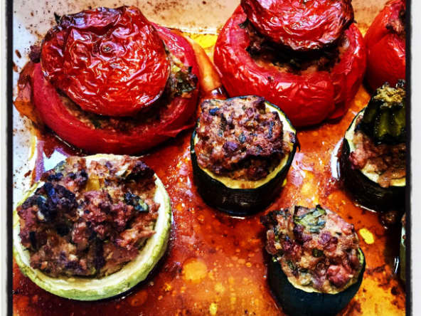 Légumes d’été farcis