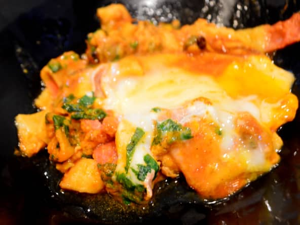 Tajine de Fruits de Mer à l'oeuf - Recette marocaine