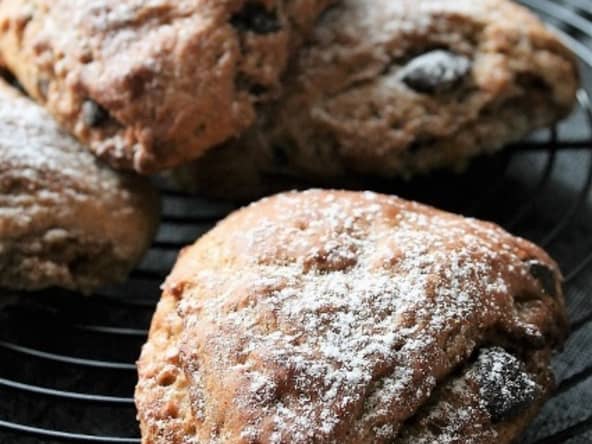 Brioches faire de sarrasin, cannelle, chocolat, Bio, sans gluten, sans oeufs