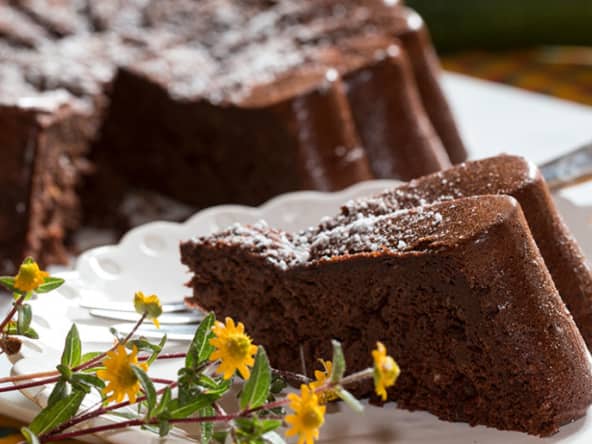 Fondant chocolat aux courgettes