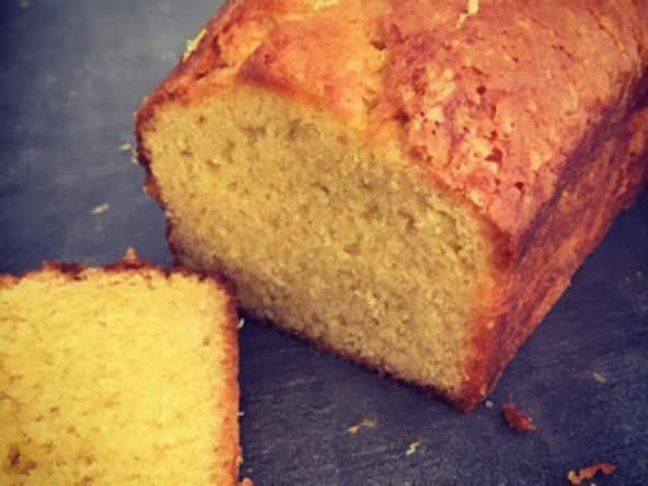 Cake citron de Sébastien Bouillet pour le goûter