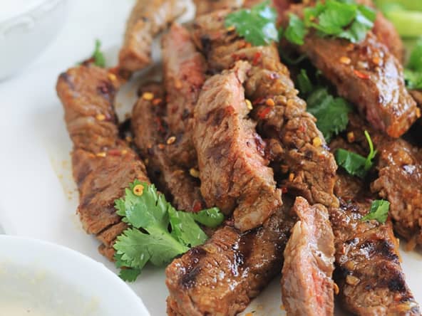 Shawarma à la viande de boeuf fait maison (ou chawarma) 