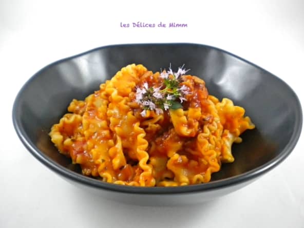 Sauce pour pâtes à la saucisse italienne