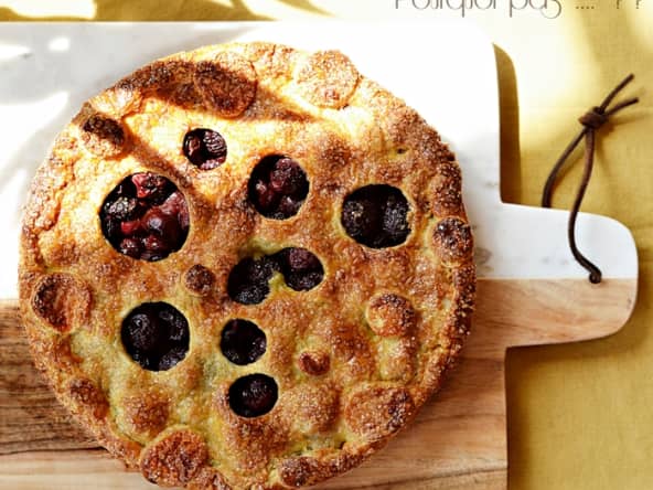 Tarte crousti-fondante Cerises Amaretti