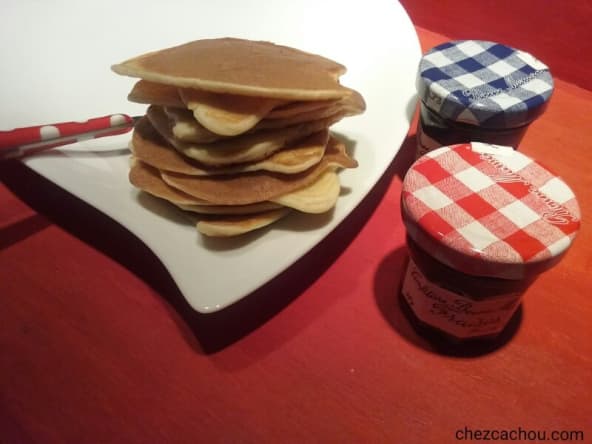Pancakes light avec un robot Companion, Thermomix ou un simple fouet