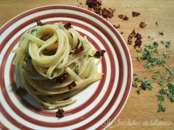 La pasta aglio olio e peperoncino du lazy sunday 