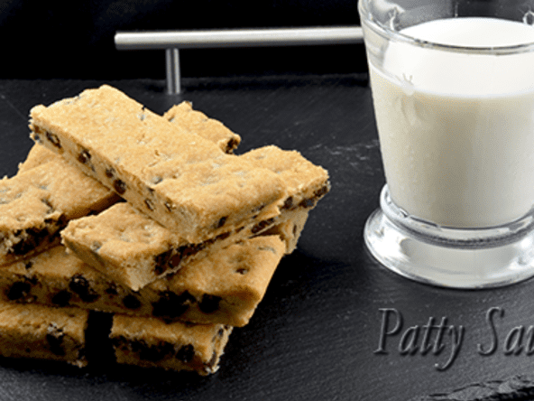 Shortbread cookies aux pépites de chocolat