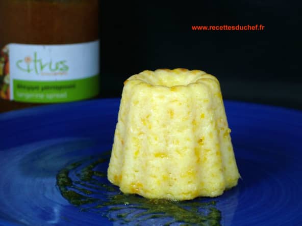 Gâteau de semoule à la mandarine ou clémentine