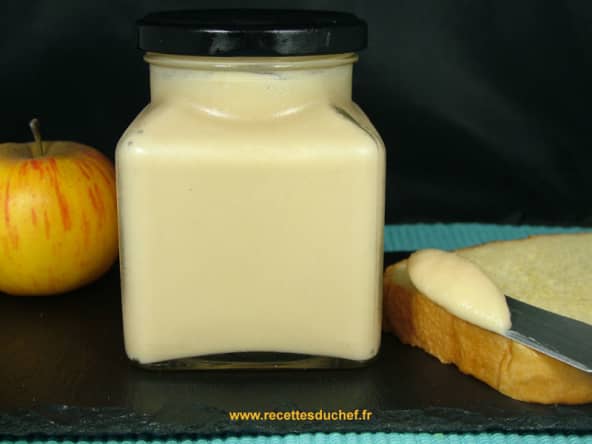 Pâte à tartiner aux pommes ou beurre de pomme comme au Québec 