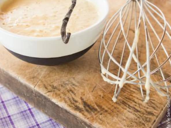 Crème pâtissière vegan et sans gluten