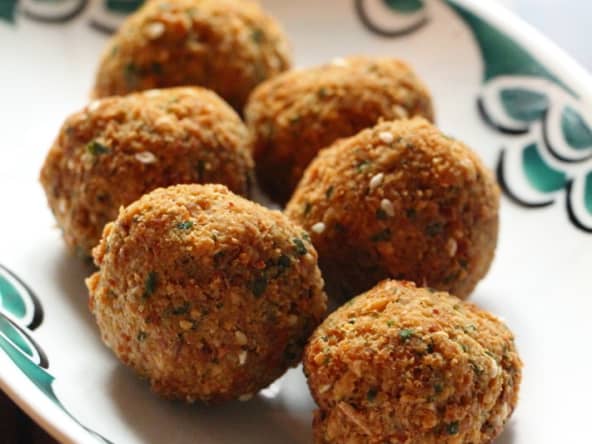 Falafels : des boulettes de pois chiches végétariennes