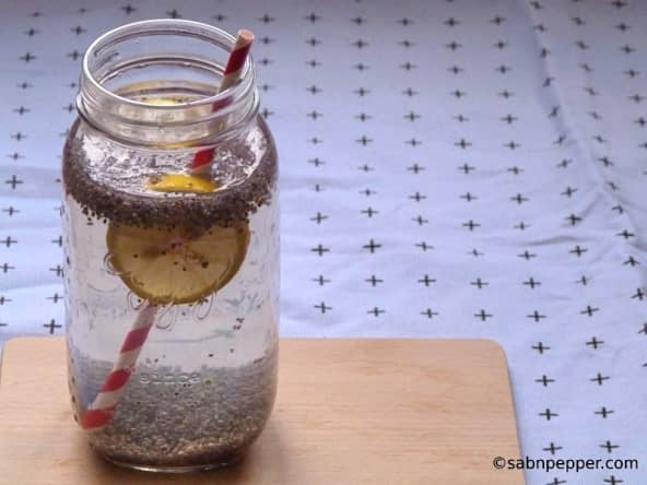 Boisson mexicaine Chia Fresca