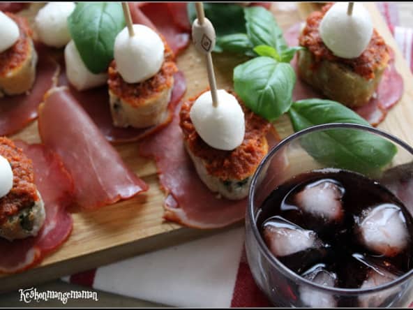 Porto Tawny, pan con tomate et lomo