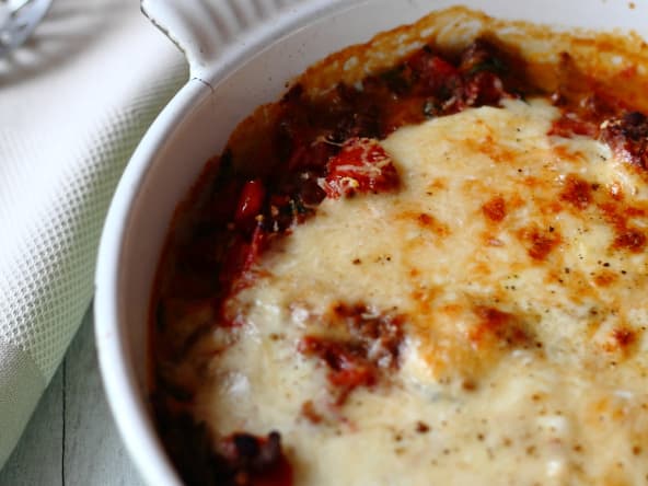 Moussaka épicée à la merguez