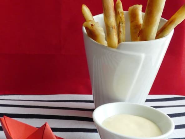 Moules marinières façon frites à picorer à l'apéro