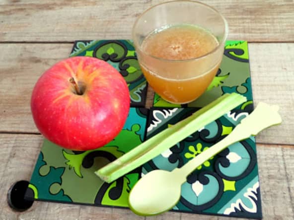 Gelée acidulée pommes rhubarbe