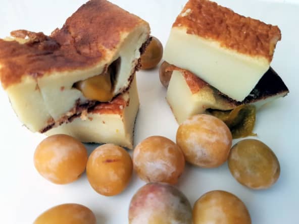 Far presque breton aux mirabelles de saison