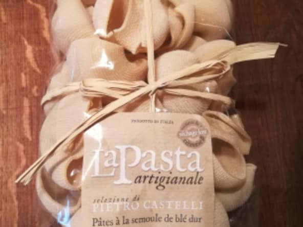 Lumaconi farcies aux sardines et courgettes