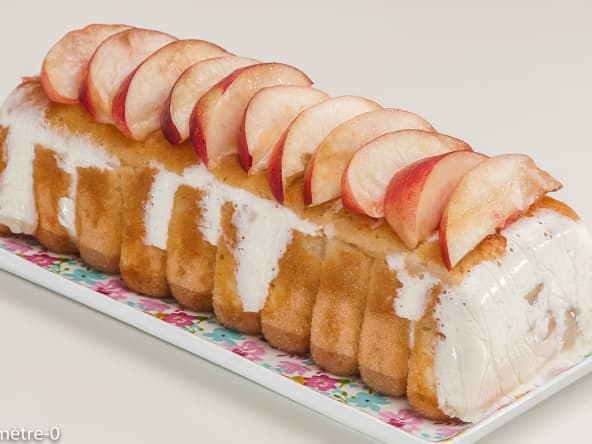 Charlotte facile aux nectarines