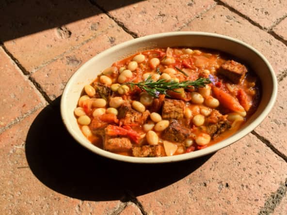 Cocos de Paimpol au tofu