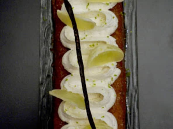 Baba au rhum, citron et citron vert pour le dessert
