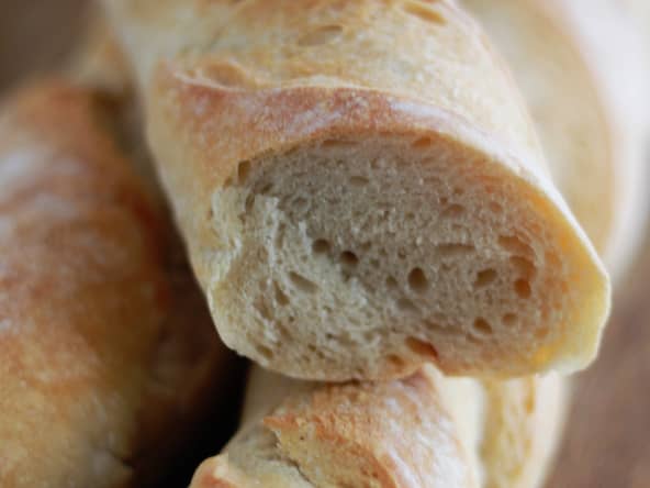 Baguettes sans pétrissage