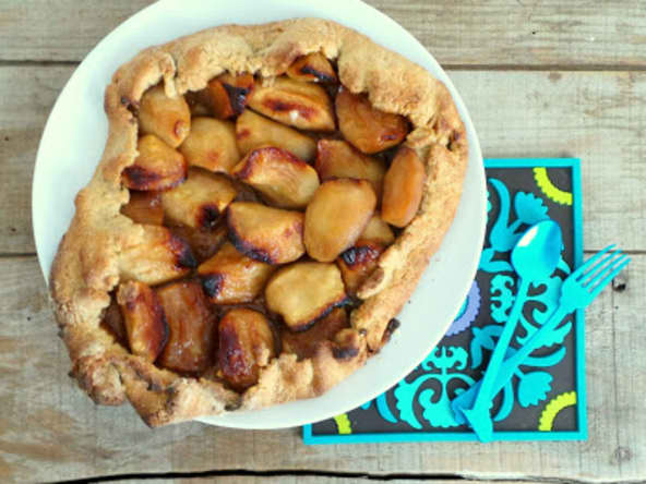 Tarte rustique aux pommes
