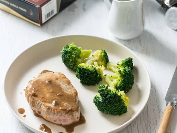 Grenadins de veau, sauce au café