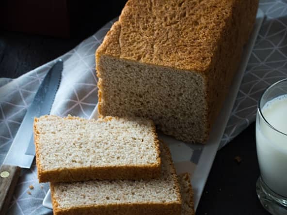 Pain de mie semi-complet maison 