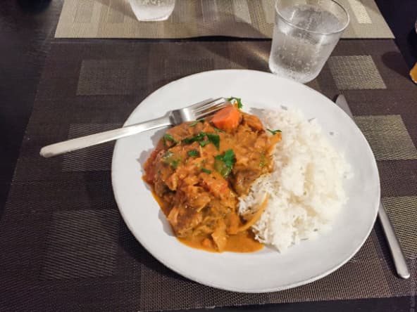 C’est bon, un bon mafé comme au Sénégal