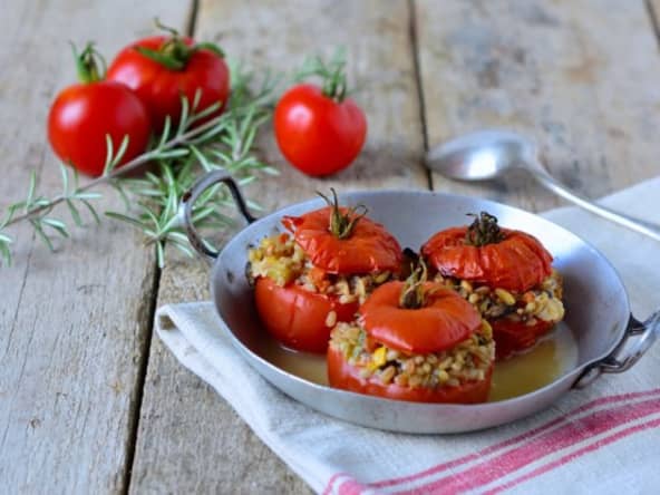 Tomates farcies végétariennes
