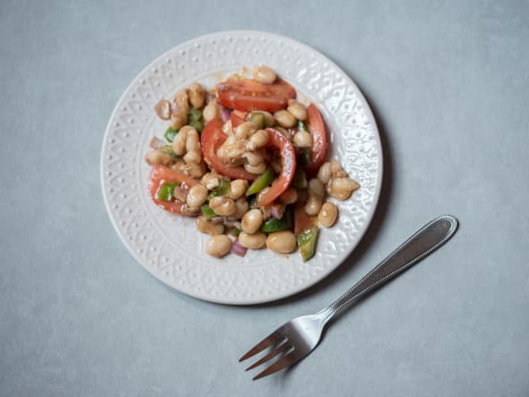 Salade de haricots coco de Paimpol