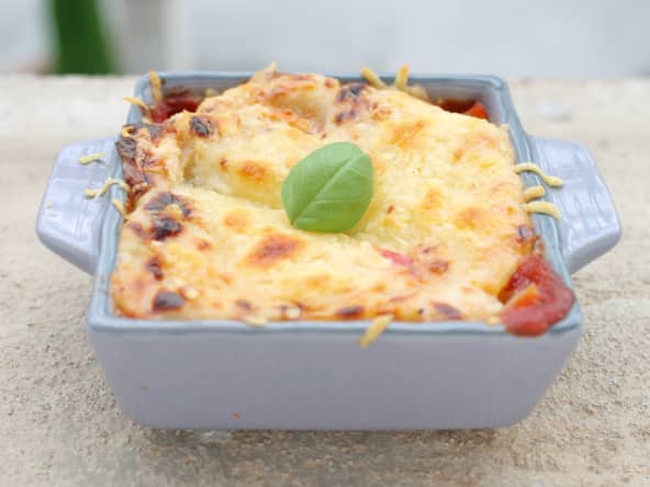 Les lasagnes du chef à la béchamel allégée