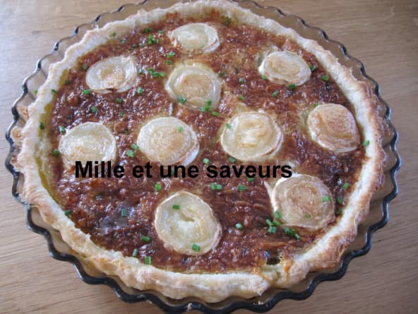 Tarte aux trois fromages