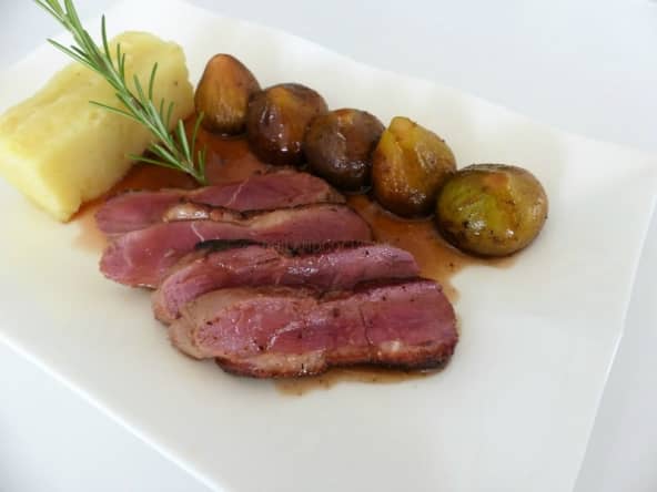 Filet de canard aux figues
