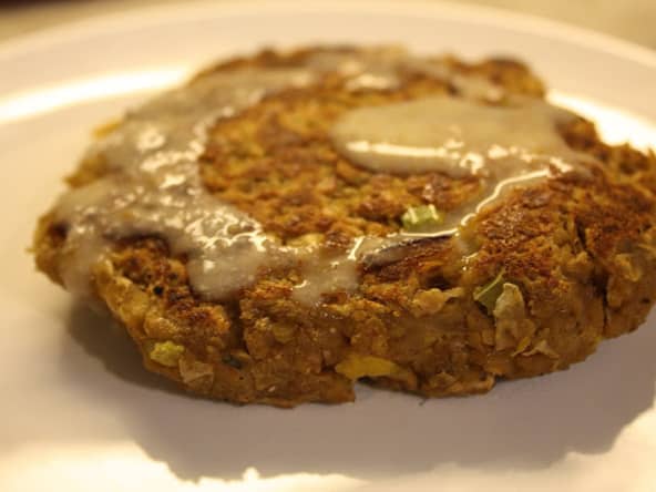 Pâté de pois chiches au poulet