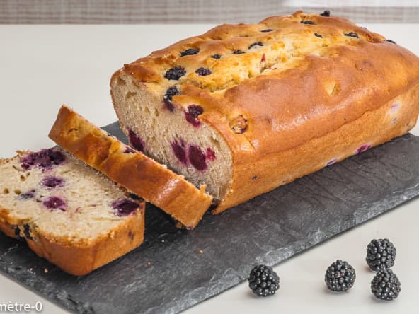 Gâteau du matin aux mûres