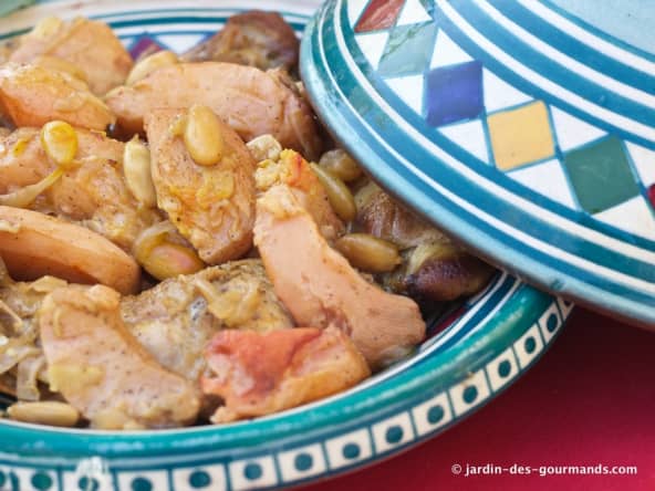 Tajine de Poulet aux coings