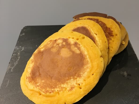 Pancakes au potiron : une recette version allégée