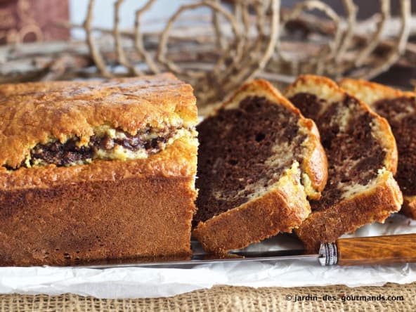 Marbré léger, sans beurre, à la ricotta