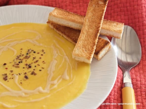 Velouté Butternut au fromage frais