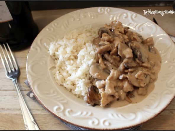 PST sauce champignons au Porto