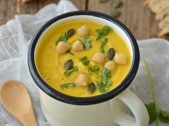 Velouté express Carottes et pois chiches