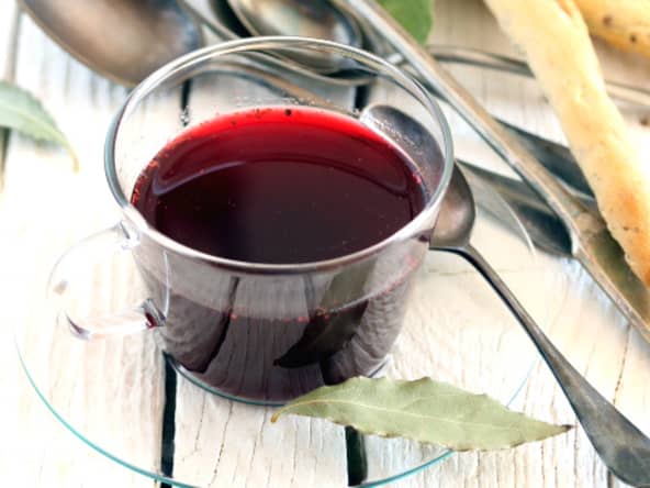 Bortsch polonais Consommée de betteraves